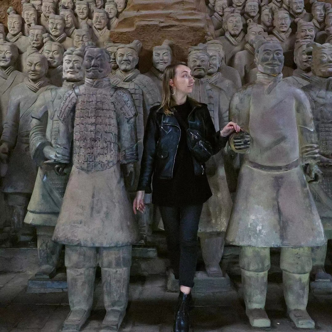 一趟充满惊喜的旅程 白俄罗斯女生：西安是一座来了就不想走的城市_fororder_图片2