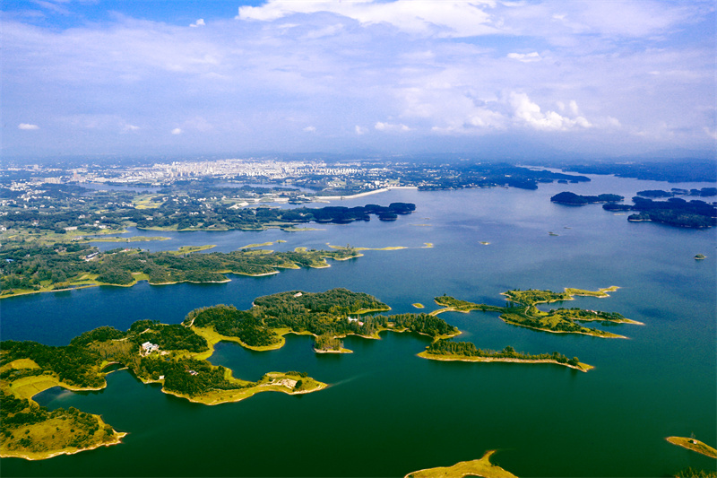 【原创】2023中国最美县域榜单发布 信阳市商城县连续六年上榜_fororder_汤泉池  商城县委宣传部供图