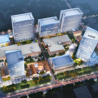 Qin Chuang Yuan Platform Science and Technology Park for Aerospace Software_fororder_航天软件科技园.390x390