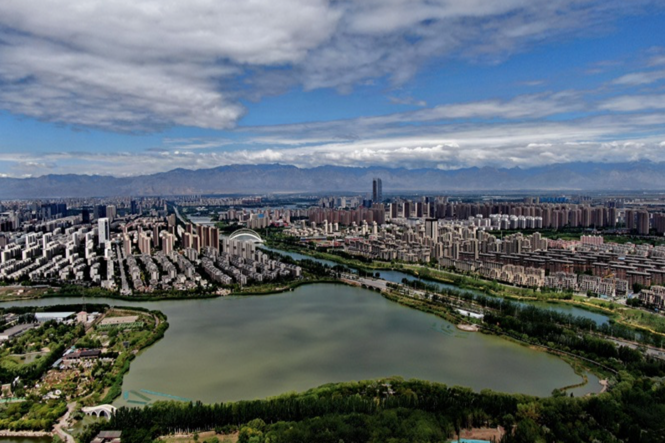 寧夏銀川:建設美麗河湖繪就宜居畫卷_fororder_截屏2023-05-24 09.24.13