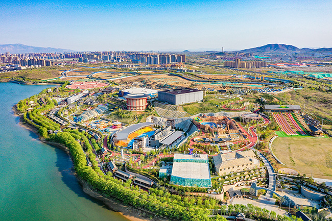 傳統與現代在這裡碰撞 山東泰山石敢當文化園開園迎客