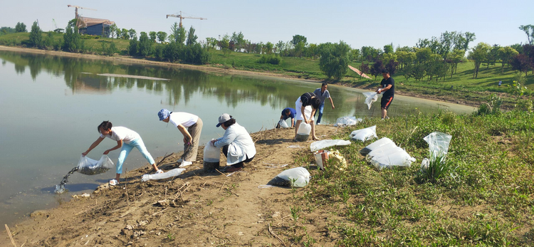 西安高新區：增殖放流9萬尾魚苗 全力守好水域生態環境_fororder_圖片8