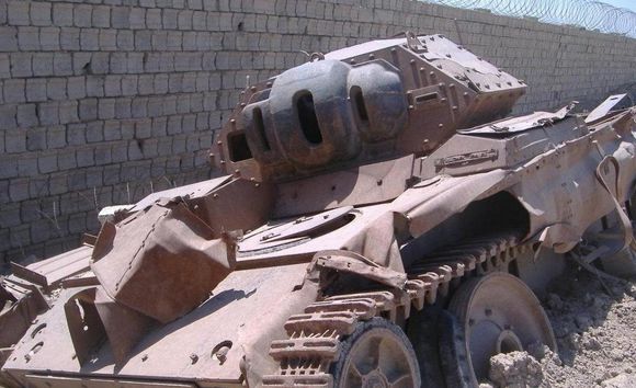 二戰博物館？美軍中東發現大批稀有坦克