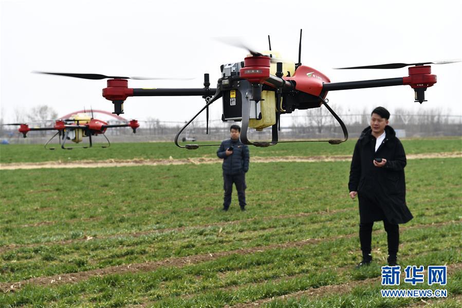 山东邹平科技新设备助力春季农业生产
