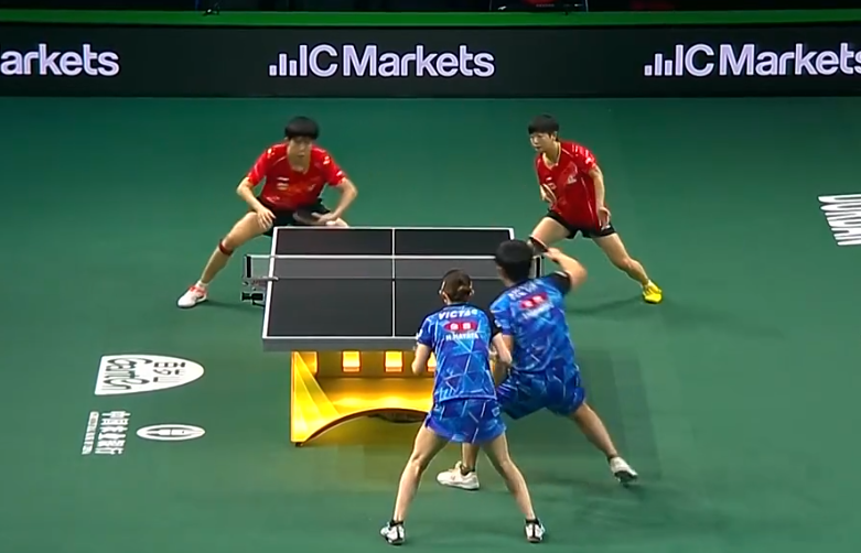 德班世乒赛混双决赛：王楚钦/孙颖莎夺冠