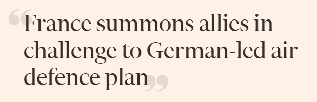 法德在欧洲防务自主建设上渐行渐远