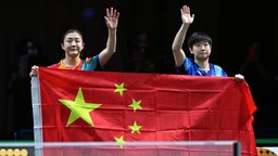 中国队包揽世乒赛五金 总教练李隼：奥运会前重要练兵