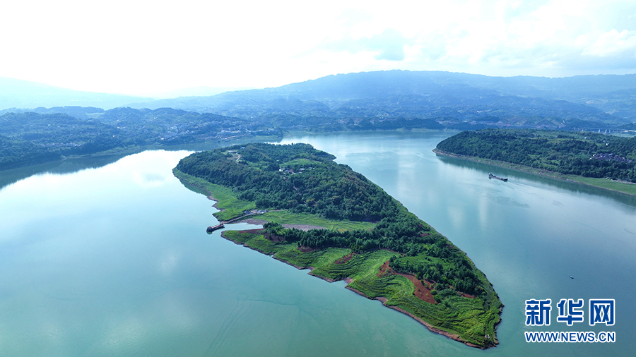 【城市遠洋】重慶忠縣：“三峽庫心”夏日山水美如畫卷