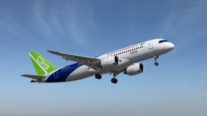 外媒聚焦C919商業首飛：空客和波音將迎來挑戰