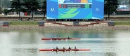 大运“热身” 赛艇项目测试赛在成都新津举行_fororder_3
