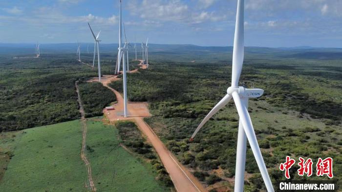 中广核巴西Tanque Novo180兆瓦风电项目投产