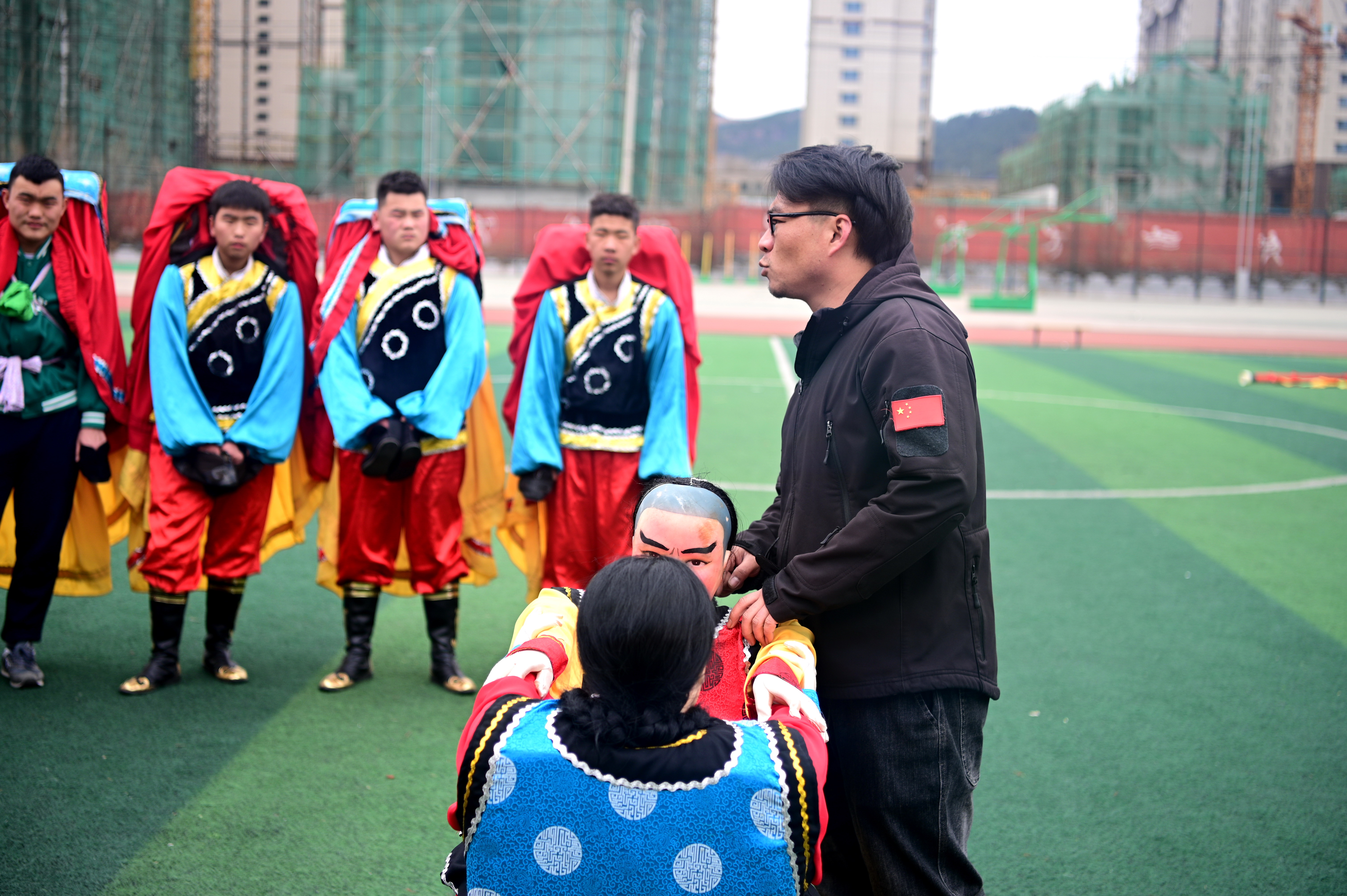 河北隆化：非遗文化走进校园_fororder_DSC_3225