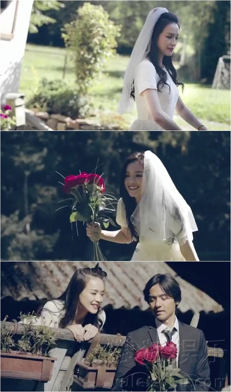 舒淇更新感谢各方祝福  发婚照花絮短片晒甜蜜