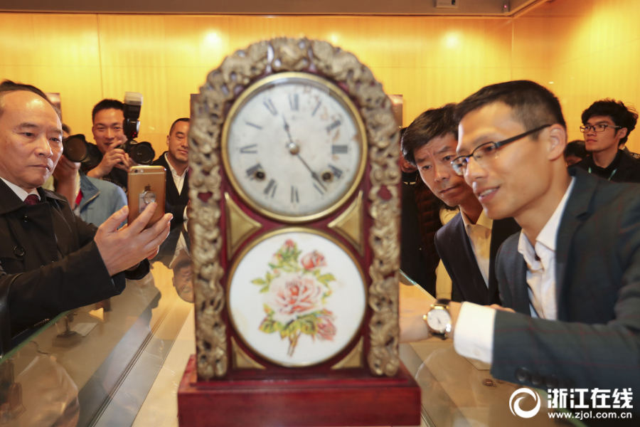 溫州：百件鐘錶上的“時光印記”