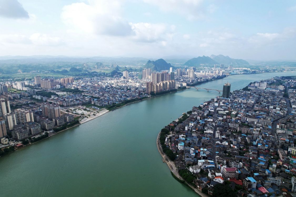 廣西：藍天碧水 醉美融江