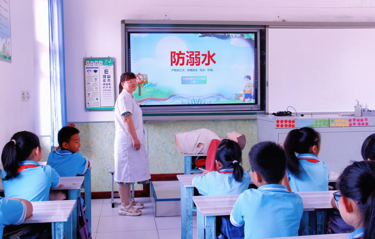 河北东光:防溺水应急救护知识进校园 安全教育护成长 - 国际在线移动版