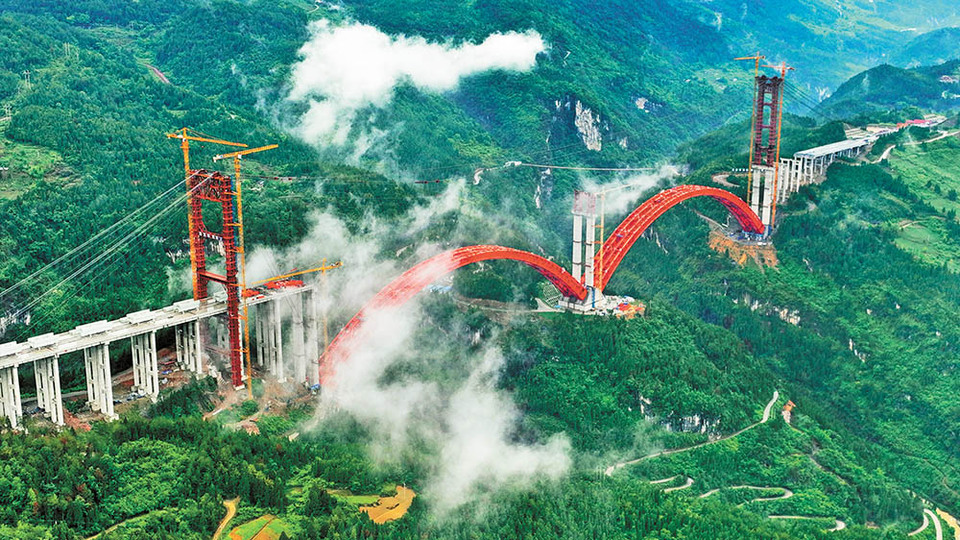 【城市远洋】重庆：双堡特大桥建设快速推进