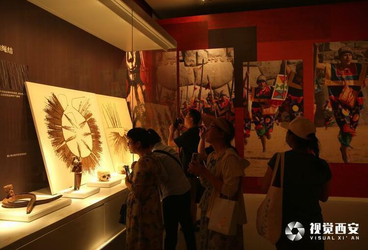“消失的文明——印加人和帝國四方之地”展覽在陜歷博開幕