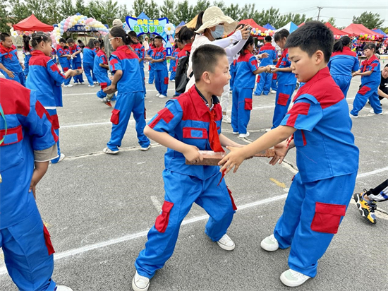 “劳动+运动会”让沈阳铁西乡村幸福教育“动起来”_fororder_铁西运动1