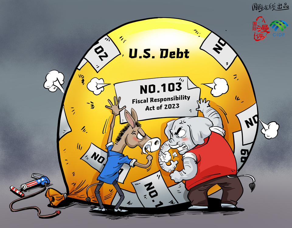 【Editorial Cartoon】The 103rd time！_fororder_英語版