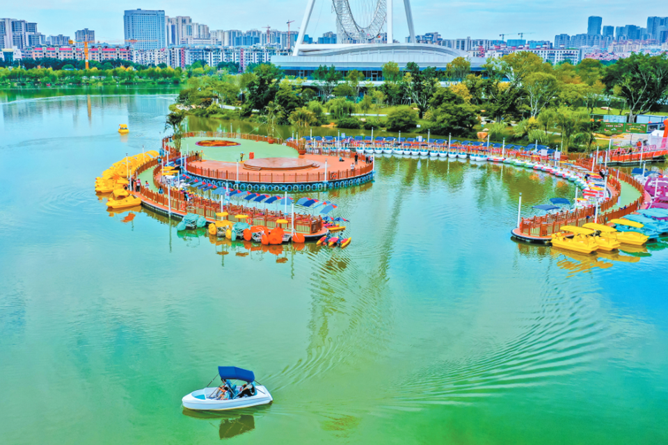 福州晋安湖游线试营业 7月有望实现"河湖相通"-国际在线