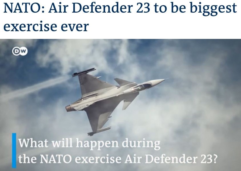 对俄威慑？北约将举行史上“最大规模”空中军演