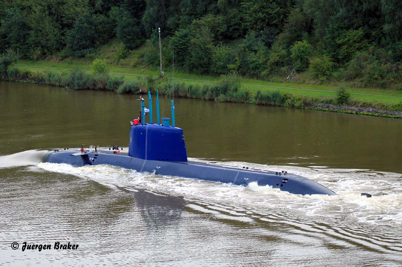 以色列潜艇涂装颜色小清新组图