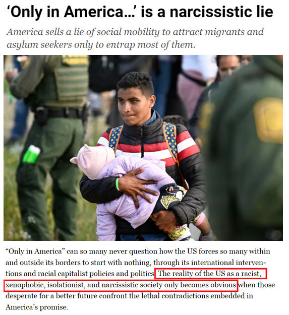 “只有美国能做到，就是一个谎言！”