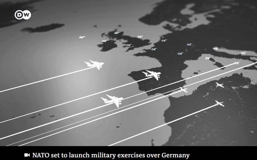对俄威慑？北约将举行史上“最大规模”空中军演