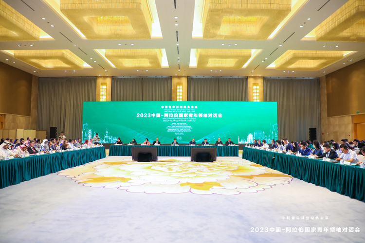 聚焦綠色發展 2023中國—阿拉伯國家青年領袖對話會在西安舉辦_fororder_wps_doc_0
