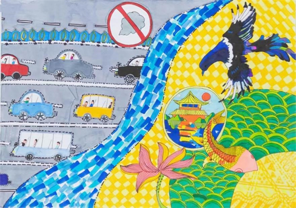 （环境专题）妙笔绘生态 沈阳市第四届儿童生态环保绘画大赛作品展播（四）_fororder_绘画4-5