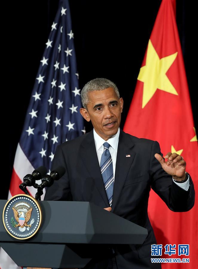 杭州G20：美国总统奥巴马在杭州举行新闻发布会（高清组图）