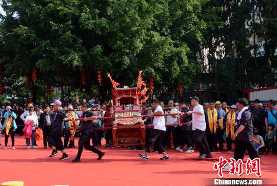 金門進(jìn)香團(tuán)2300人赴福建龍海交流