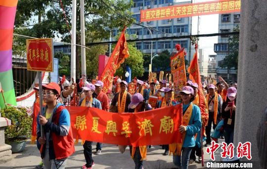 金門進香團2300人赴福建龍海交流