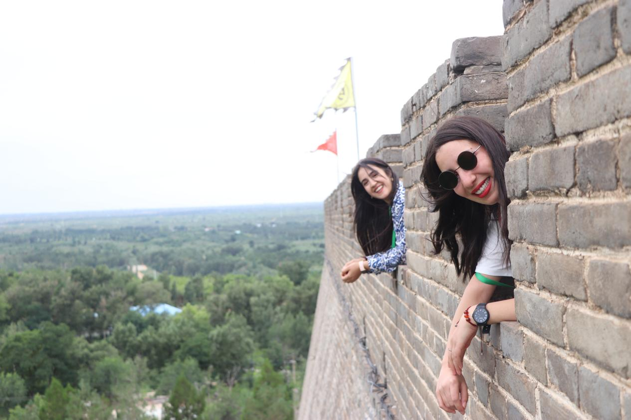 榆林鎮北臺為什麼被稱為“萬里長城第一台”?“打卡中國”參訪團一探究竟_fororder_圖片32