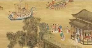 妙笔绘端午 仲夏观龙舟——《艺术里的奥林匹克》与您共赏《十二月令图·五月》洋溢的繁盛祥和