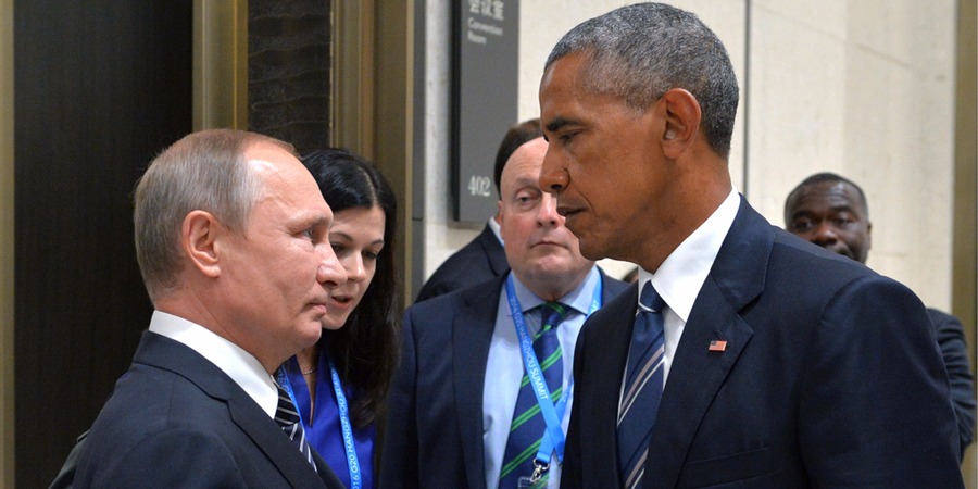 普京与奥巴马举行会谈
