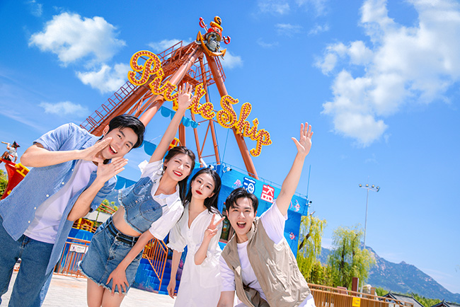 傳統與現代在這裡碰撞 山東泰山石敢當文化園開園迎客