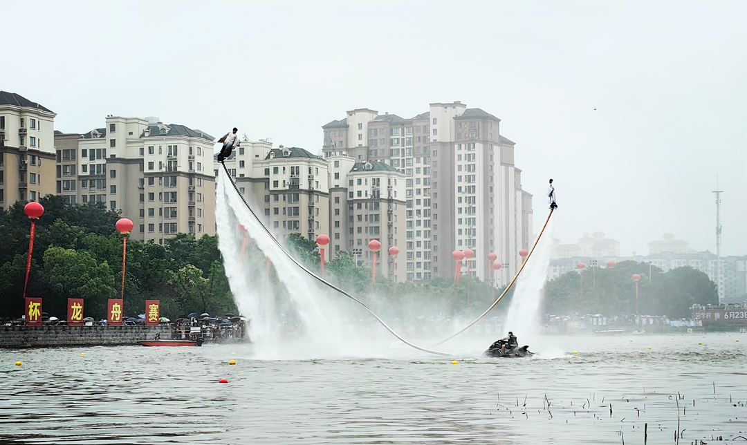 蚌埠五河：漴河之上 百舸奮楫迎端午_fororder_1