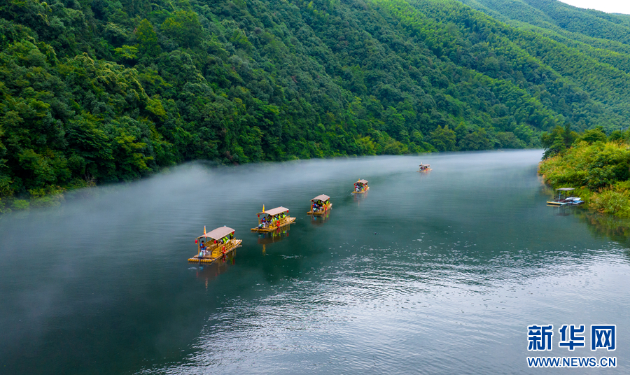 安徽宁国：清凉戏水季 激活夏日旅游