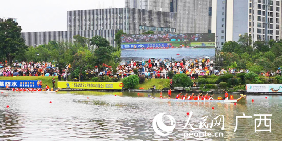 2023年广西·临桂东盟城市龙舟邀请赛举行