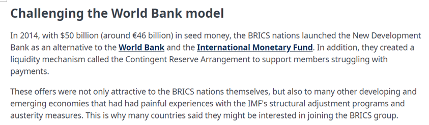 多国申请加入！金砖合作机制好在哪里