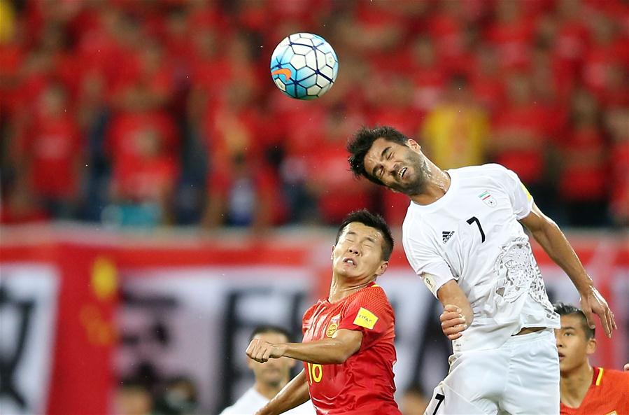 世预赛：中国队0-0战平伊朗队