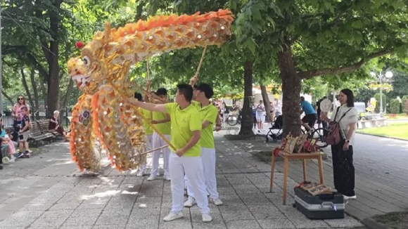 【原创】亮相保加利亚 重庆铜梁龙舞再次走出国门