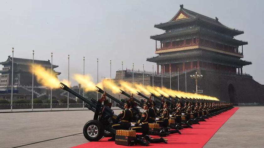 我是中央企业方阵!请检阅!