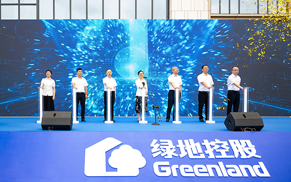 自贡高新邀您畅享盛夏 “解锁”川南最大海洋世界_fororder_2启动仪式现场（摄影-廖志全）