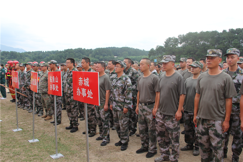 信阳市商城县开展2023年度山洪地质灾害避险转移综合应急演练活动_fororder_参演方阵 罗玉兰供图 - 复件(1)