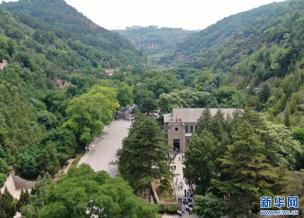 天空之眼瞰延安