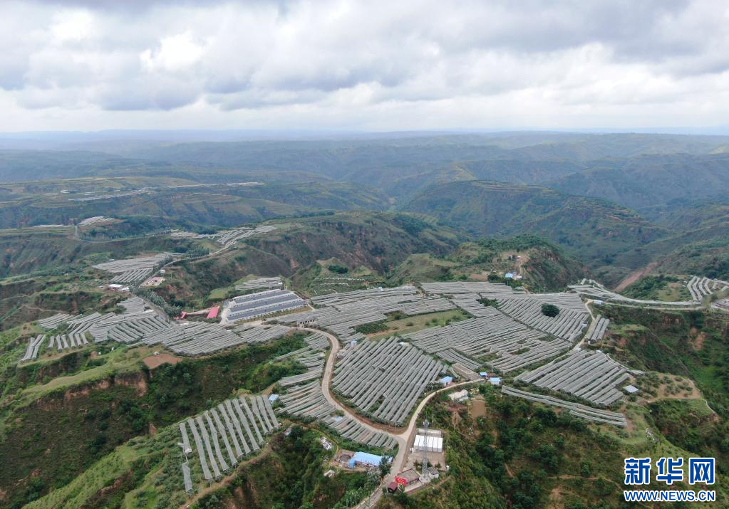 天空之眼瞰延安