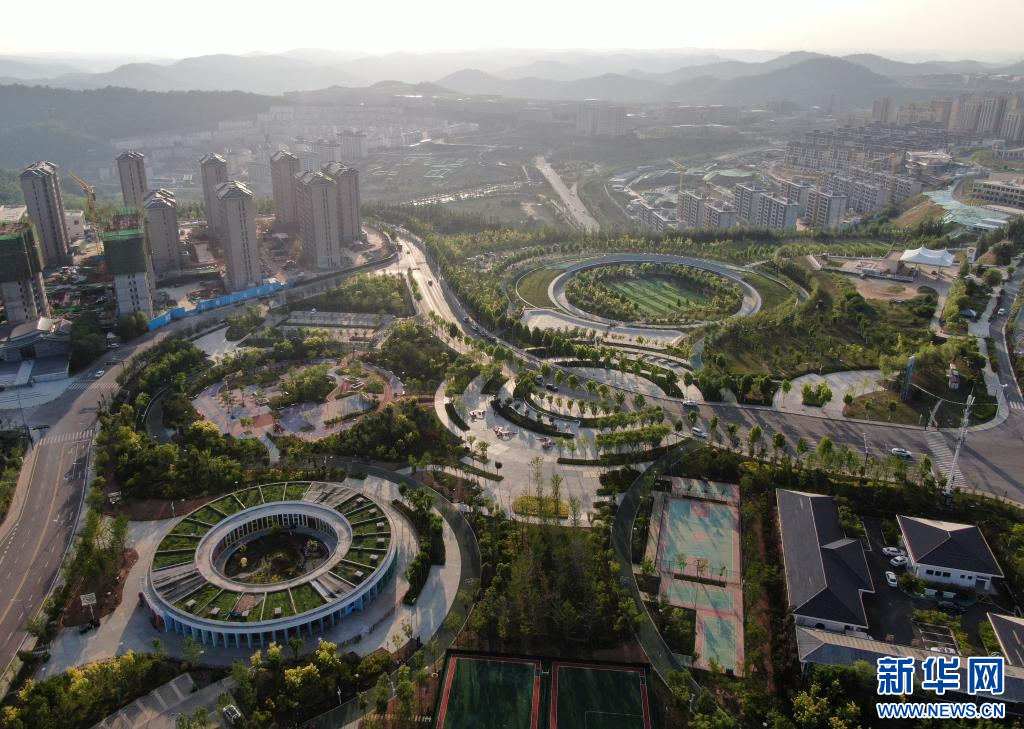 天空之眼瞰延安